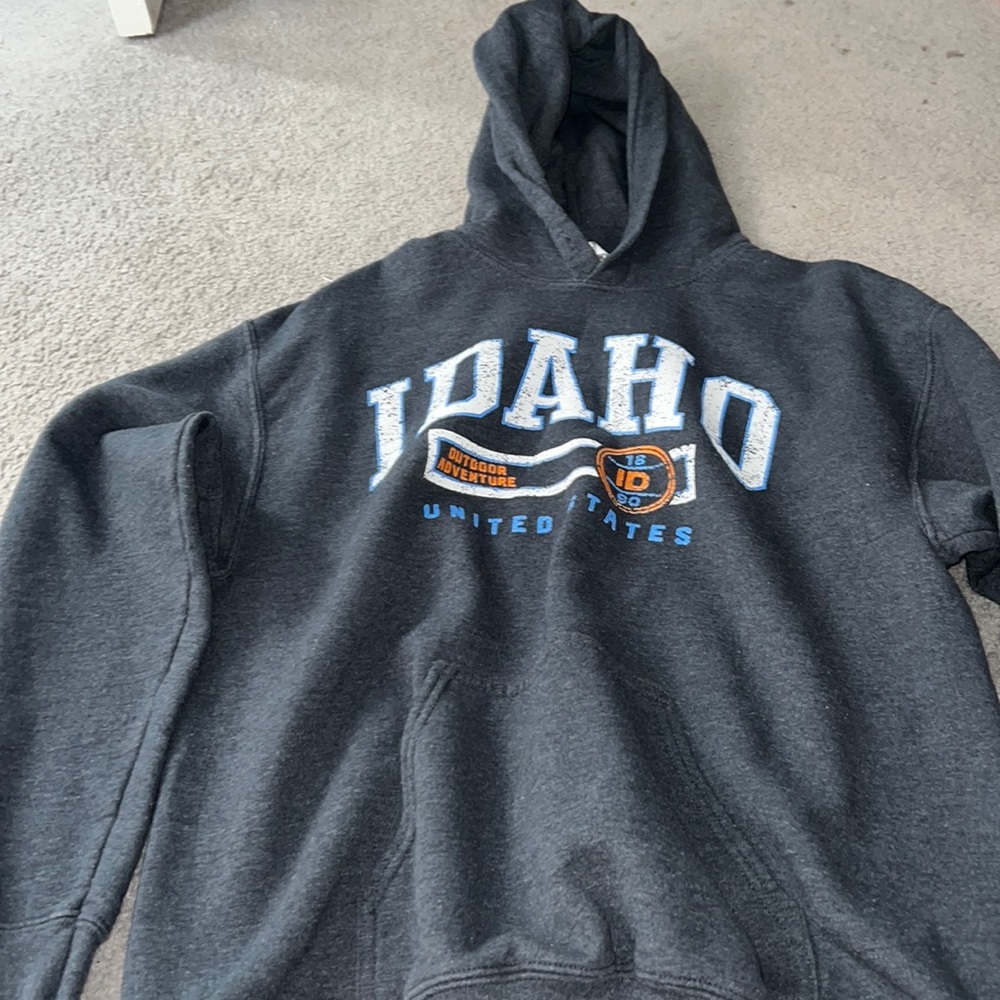 Size Medium, Grey, Hoodie, Brand: Gildan